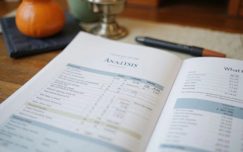 Comparable sales grid with adjustment columns in a CMA report