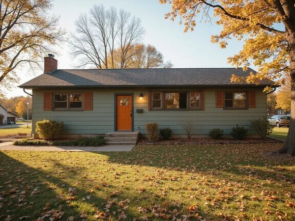 Dated split-level Mankato home listed as-is